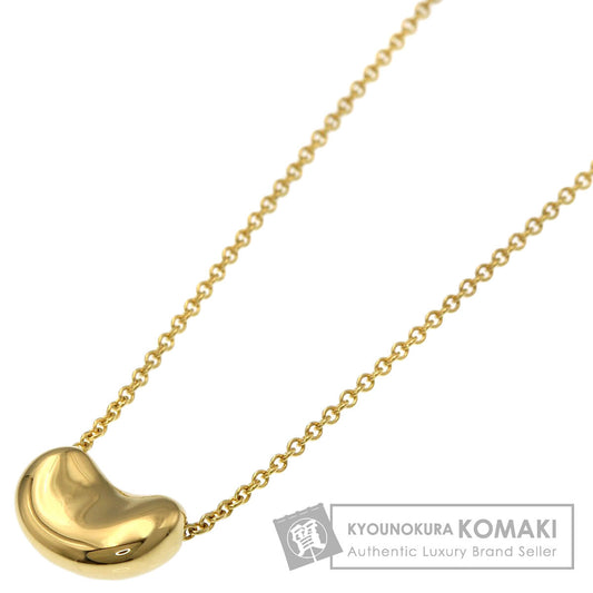 TIFFANY&Co. Bean Necklace K18 Yellow Gold Ladies [Used]