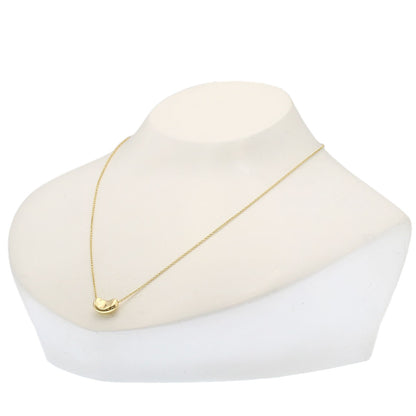 TIFFANY&Co. Bean Necklace K18 Yellow Gold Ladies [Used]