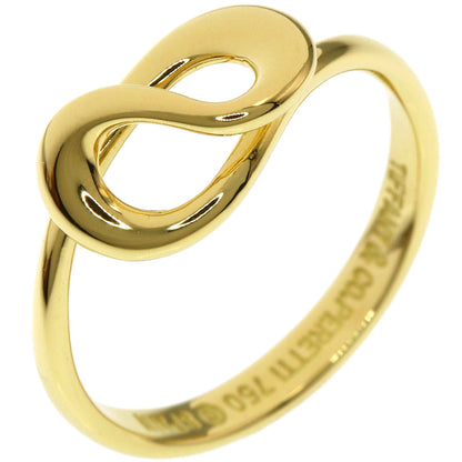 TIFFANY&Co. Open wave Ring K18 Yellow Gold Ladies [Used]