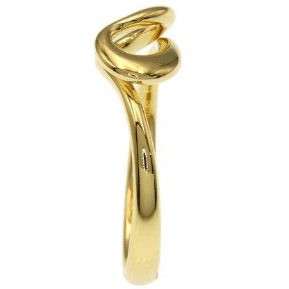 TIFFANY&Co. Open wave Ring K18 Yellow Gold Ladies [Used]