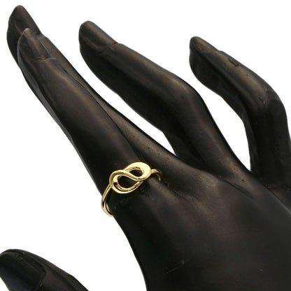TIFFANY&Co. Open wave Ring K18 Yellow Gold Ladies [Used]
