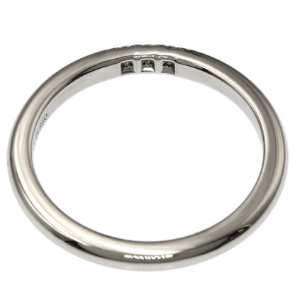TIFFANY&Co. Forever 3P Diamond Ring Platinum PT950 Ladies [Used]