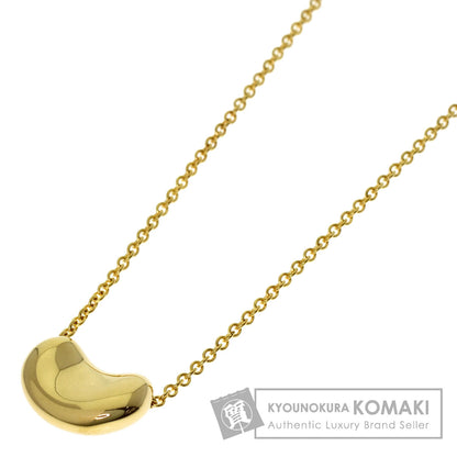 TIFFANY&Co. Bean Necklace K18 Yellow Gold Ladies [Used]