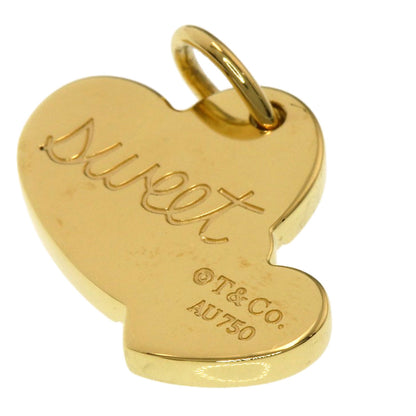 TIFFANY&Co. Sweetheart Pendant top K18 Yellow Gold Ladies [Used]