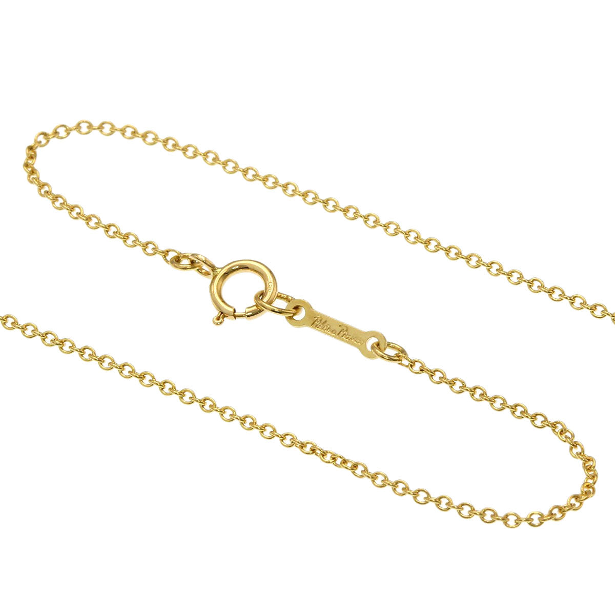 TIFFANY&Co. Loving heart Necklace K18 Yellow Gold Ladies [Used]
