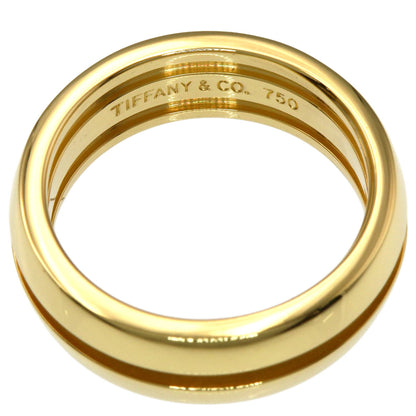 TIFFANY&Co. Grooved Ring K18 Yellow Gold Ladies [Used]