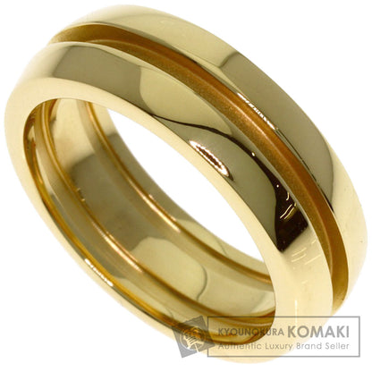 TIFFANY&Co. Grooved Ring K18 Yellow Gold Ladies [Used]