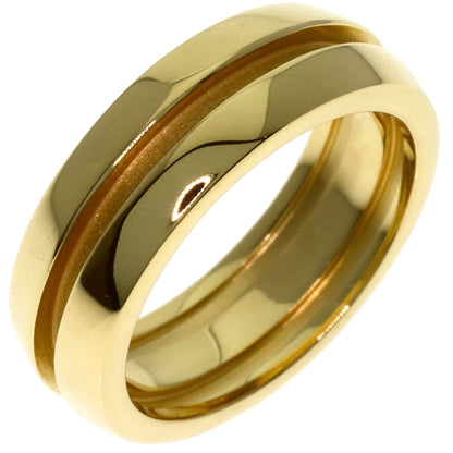 TIFFANY&Co. Grooved Ring K18 Yellow Gold Ladies [Used]