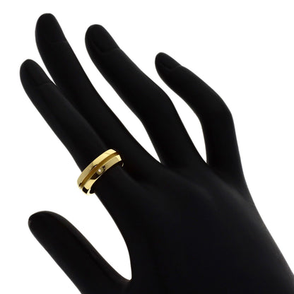 TIFFANY&Co. Grooved Ring K18 Yellow Gold Ladies [Used]