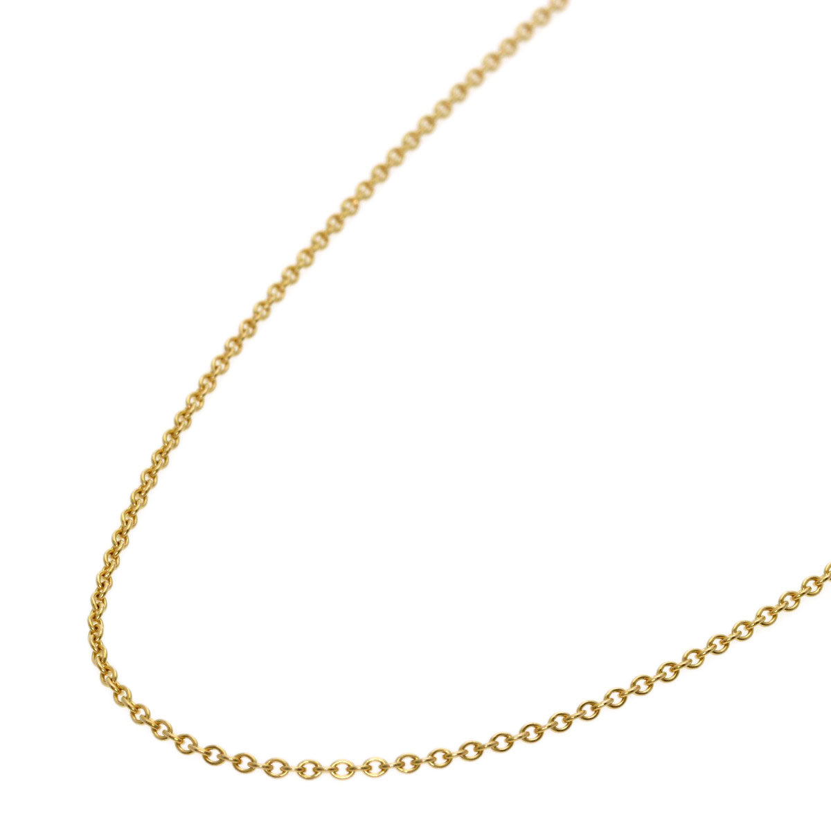 TIFFANY&Co. Chain 16.1" Necklace K18 Yellow Gold Ladies [Used]