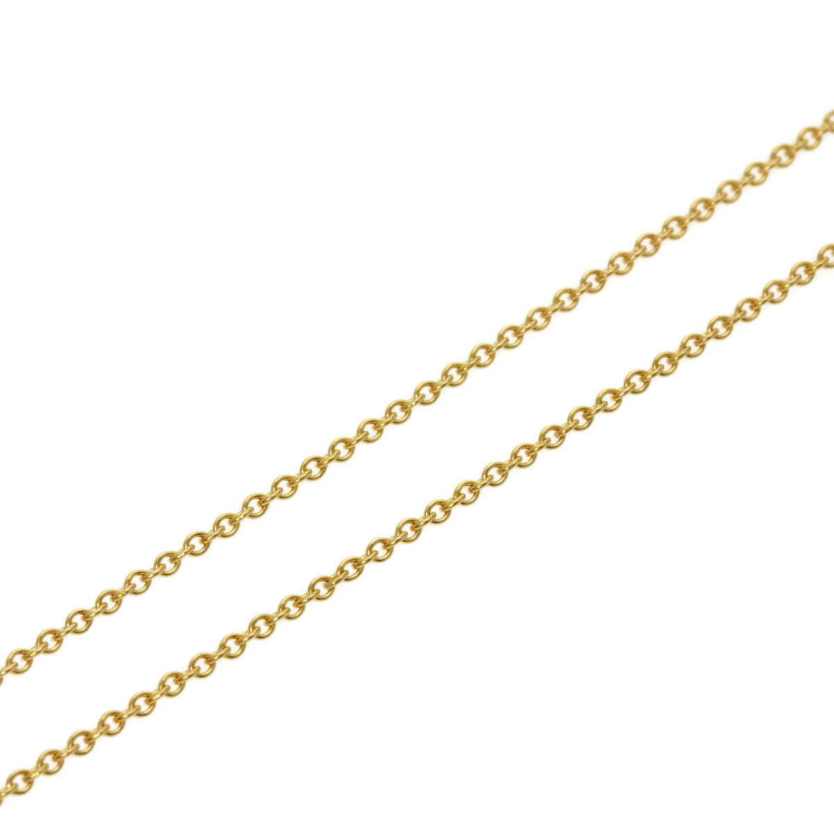TIFFANY&Co. Chain 16.1" Necklace K18 Yellow Gold Ladies [Used]