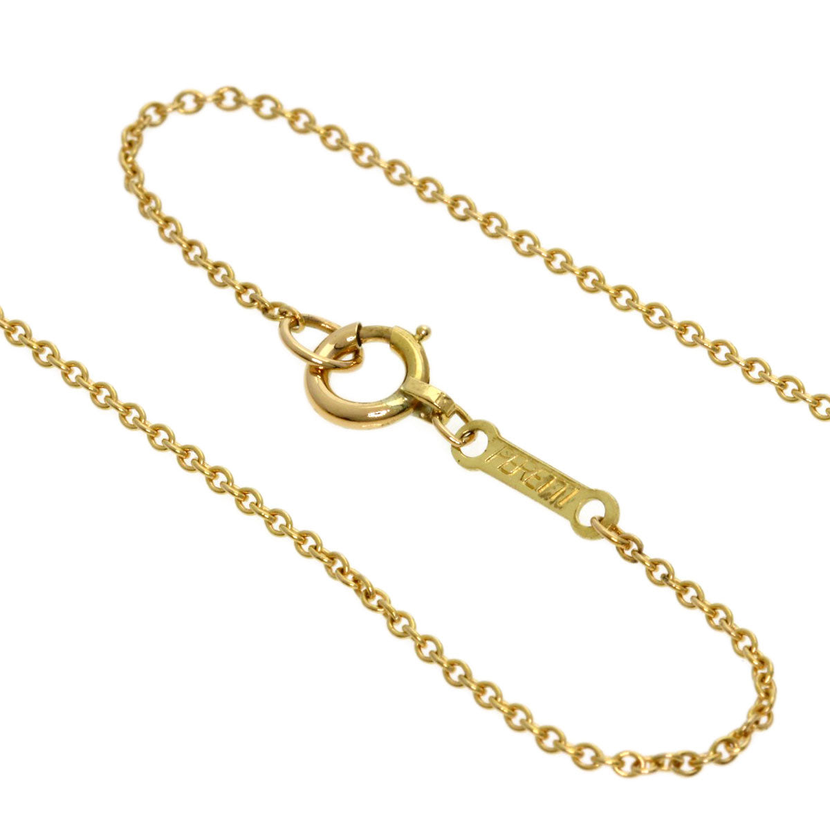 TIFFANY&Co. Chain 16.1" Necklace K18 Yellow Gold Ladies [Used]