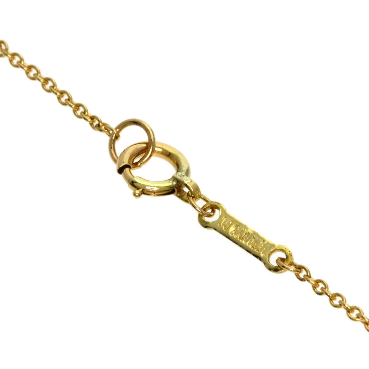 TIFFANY&Co. Chain 16.1" Necklace K18 Yellow Gold Ladies [Used]
