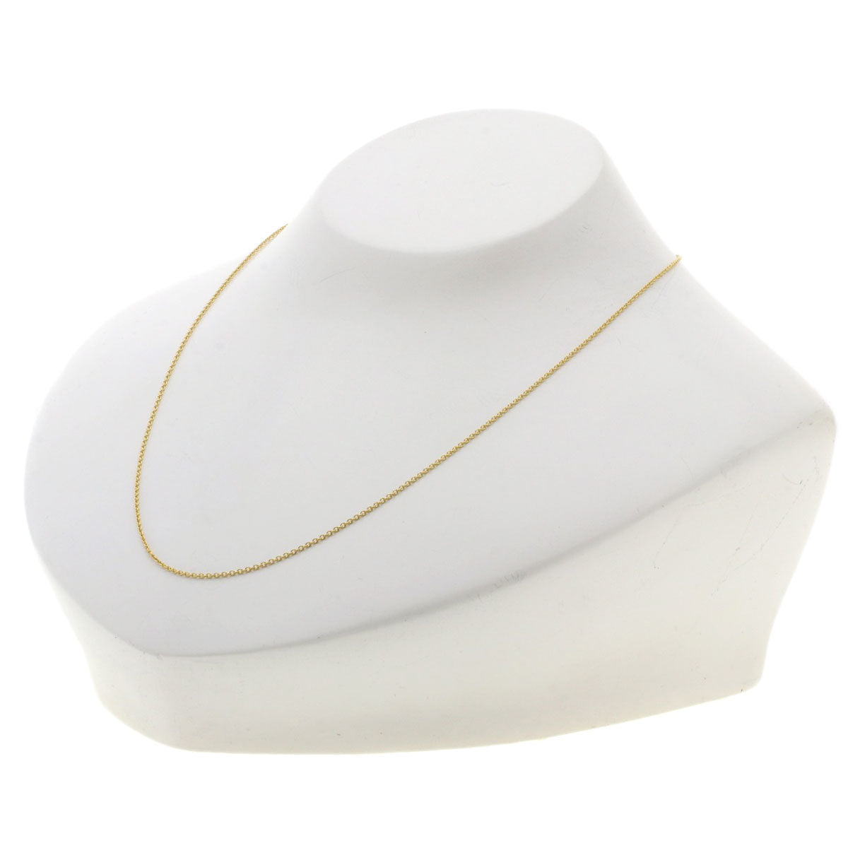 TIFFANY&Co. Chain 16.1" Necklace K18 Yellow Gold Ladies [Used]