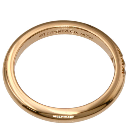 TIFFANY&Co. Forever 3P Diamond Ring K18 Pink Gold Ladies [Used]