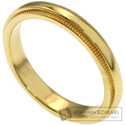 TIFFANY&Co. Milgrain Ring K18 Yellow Gold Ladies [Used]