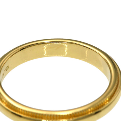 TIFFANY&Co. Milgrain Ring K18 Yellow Gold Ladies [Used]