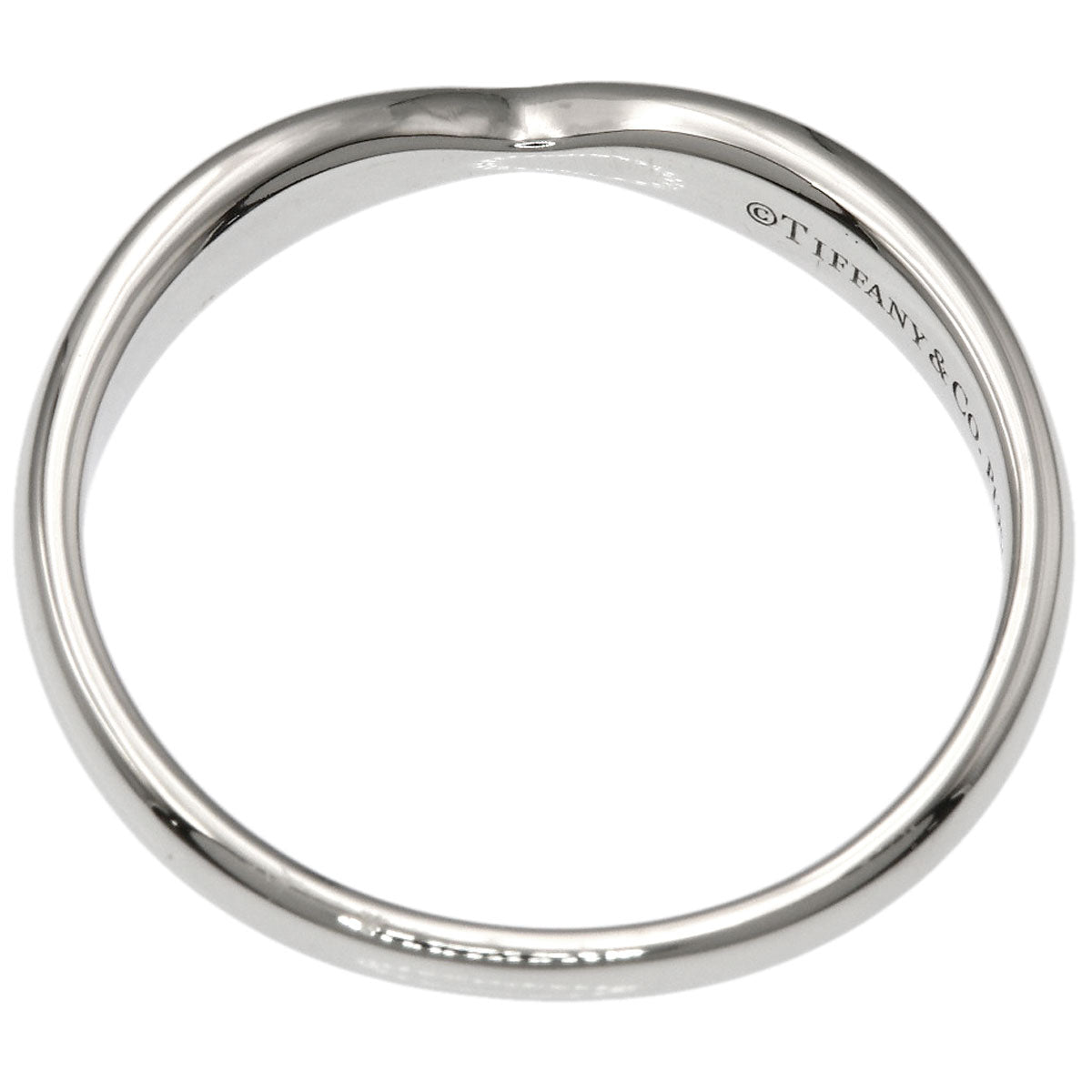 TIFFANY&Co. Harmony Wedding Ring Platinum PT950 Ladies [Used]