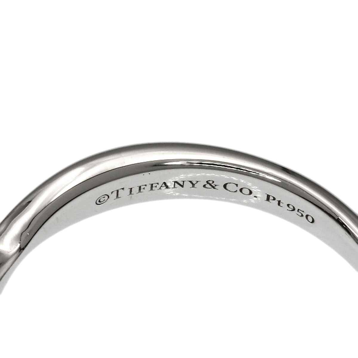 TIFFANY&Co. Harmony Wedding Ring Platinum PT950 Ladies [Used]