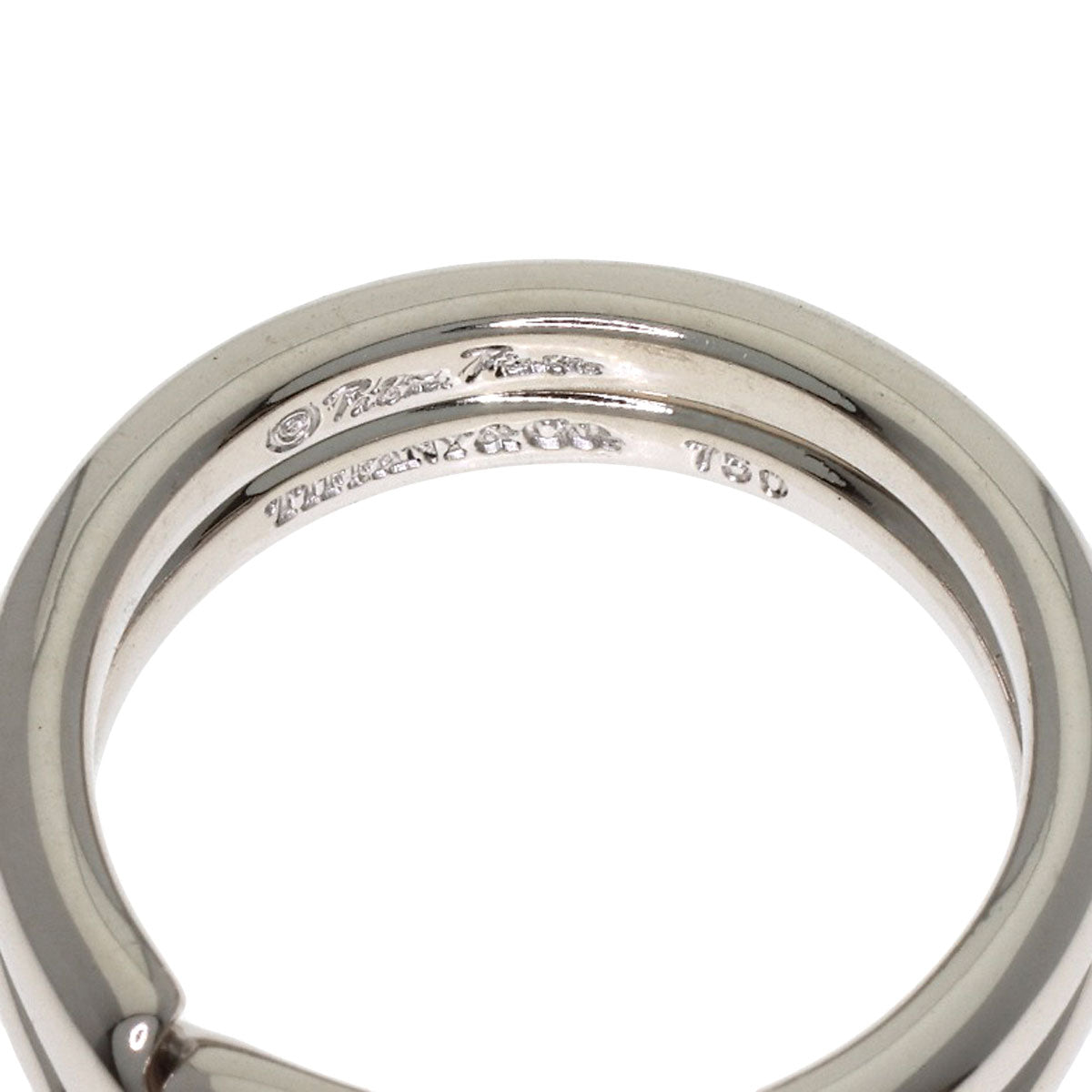 TIFFANY&Co. 1P Diamond Ring K18 White Gold Ladies [Used]