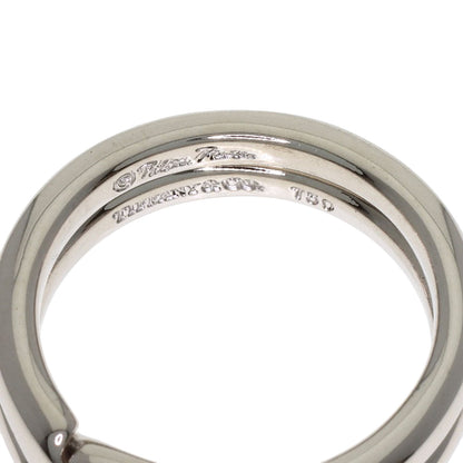 TIFFANY&Co. 1P Diamond Ring K18 White Gold Ladies [Used]