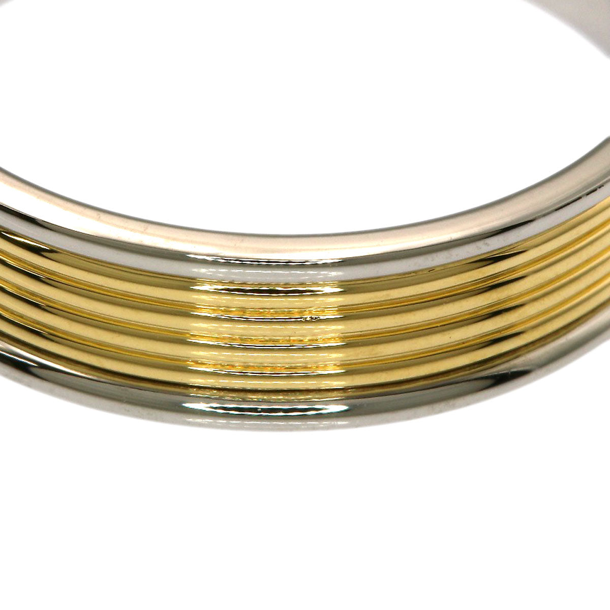 TIFFANY&Co. 4 Rows Ring K18 Yellow Gold PT950Ladies [Used]