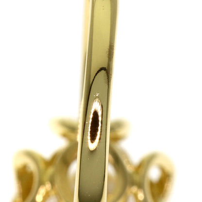 TIFFANY&Co. Kiss Around Pearl Pearl Ring K18 Yellow Gold Ladies [Used]