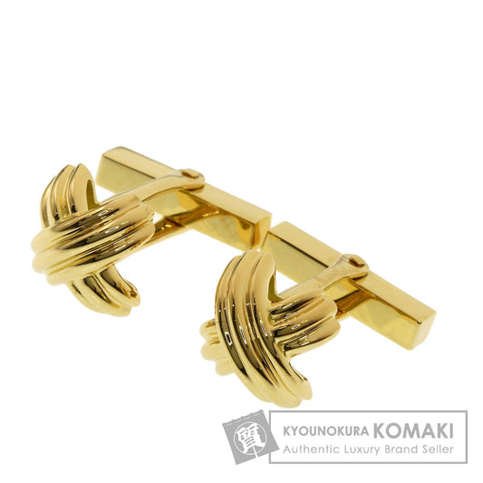 TIFFANY&Co. Signature cuffs K18 Yellow Gold mens [Used]