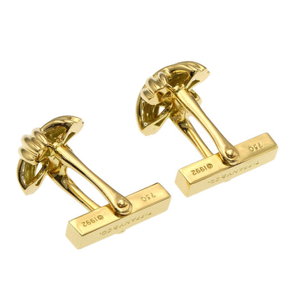 TIFFANY&Co. Signature cuffs K18 Yellow Gold mens [Used]