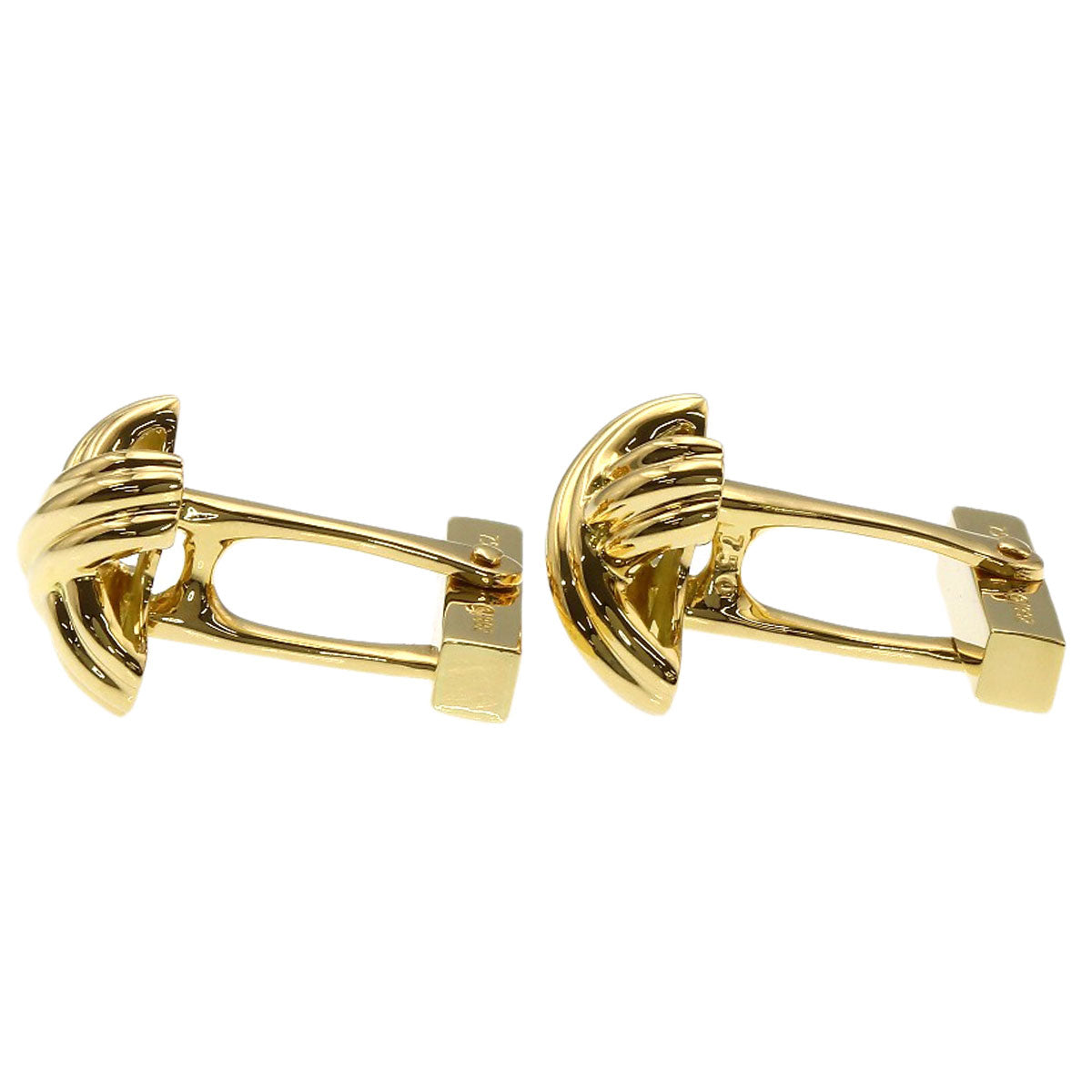 TIFFANY&Co. Signature cuffs K18 Yellow Gold mens [Used]