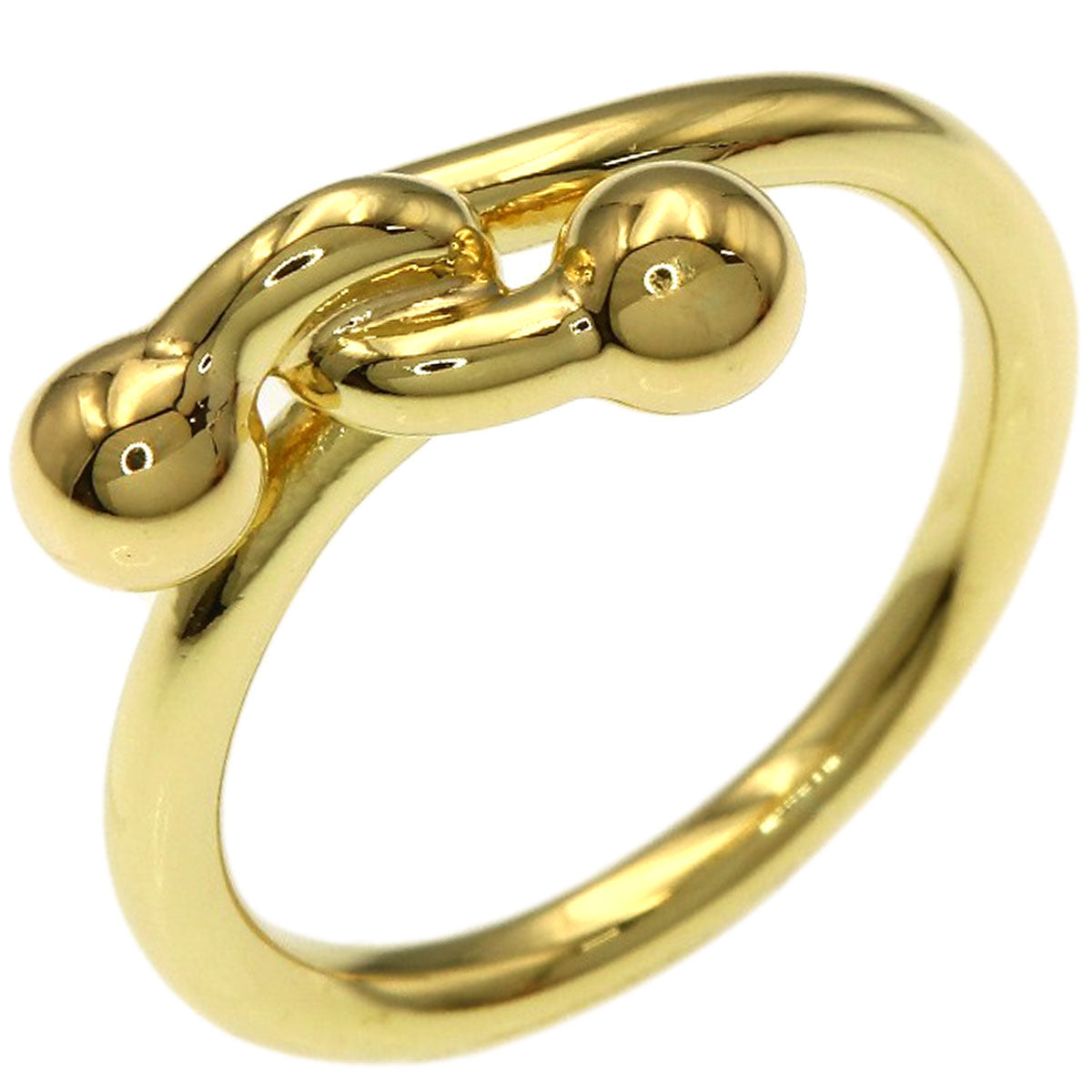 TIFFANY&Co. Love knot Ring K18 Yellow Gold Ladies [Used]