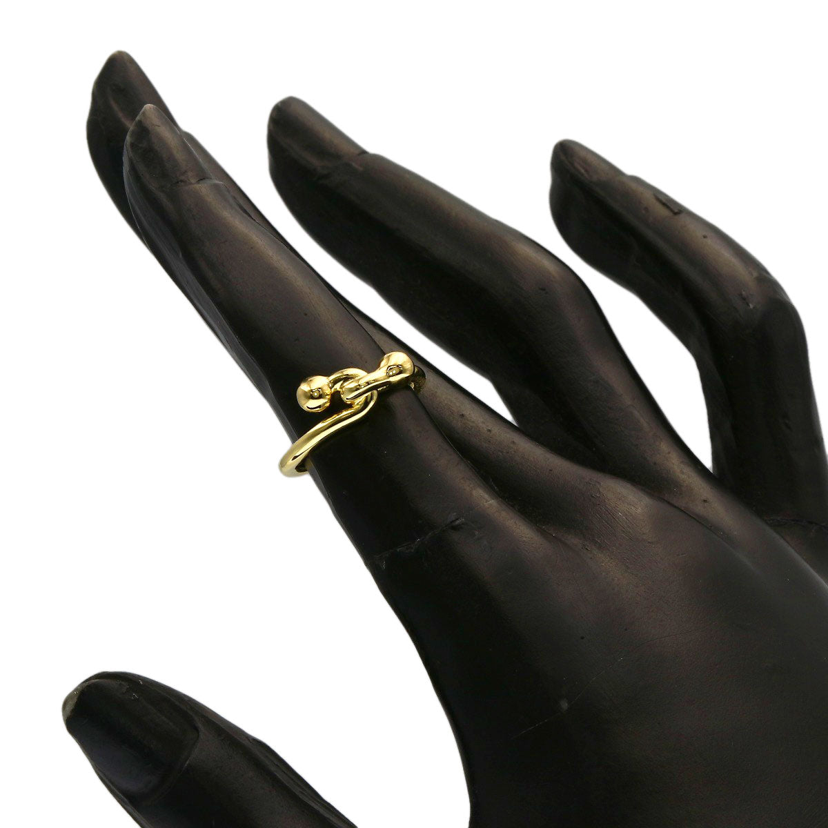 TIFFANY&Co. Love knot Ring K18 Yellow Gold Ladies [Used]