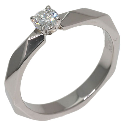 Boucheron Solitaire Diamond # 48 Ring Platinum PT950 Ladies [Used]