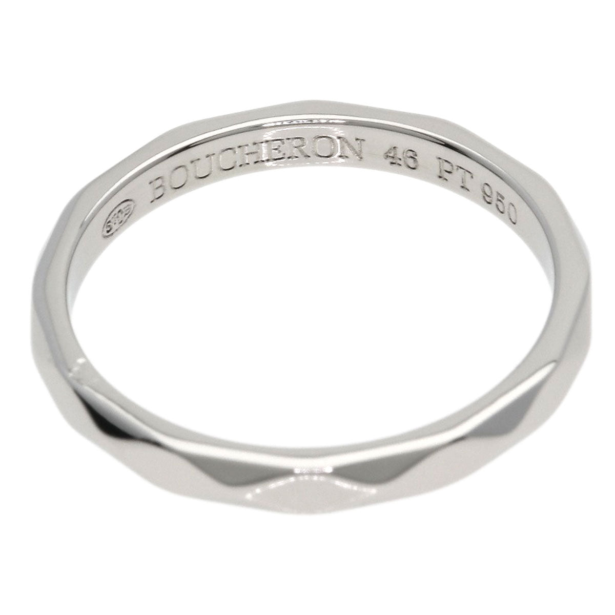 Boucheron Facet Small #46 Ring Platinum PT950 Ladies [Used]