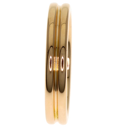 Boucheron Godron #47 Ring K18 Pink Gold Ladies [Used]