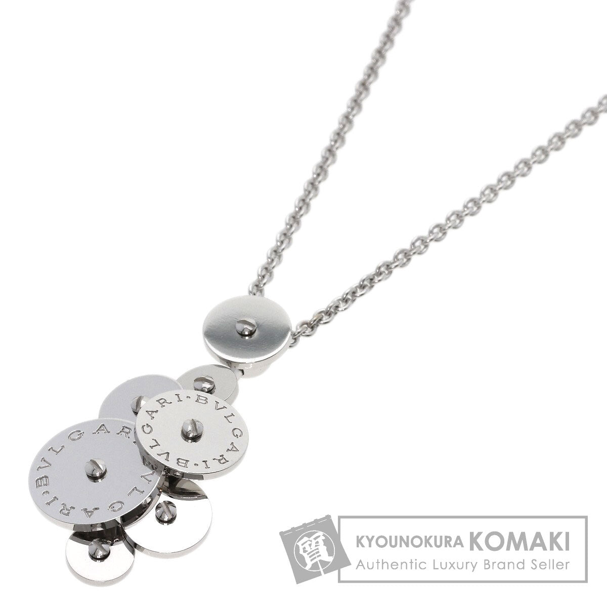 BVLGARI Chicladi Necklace K18 White Gold Ladies [Used]