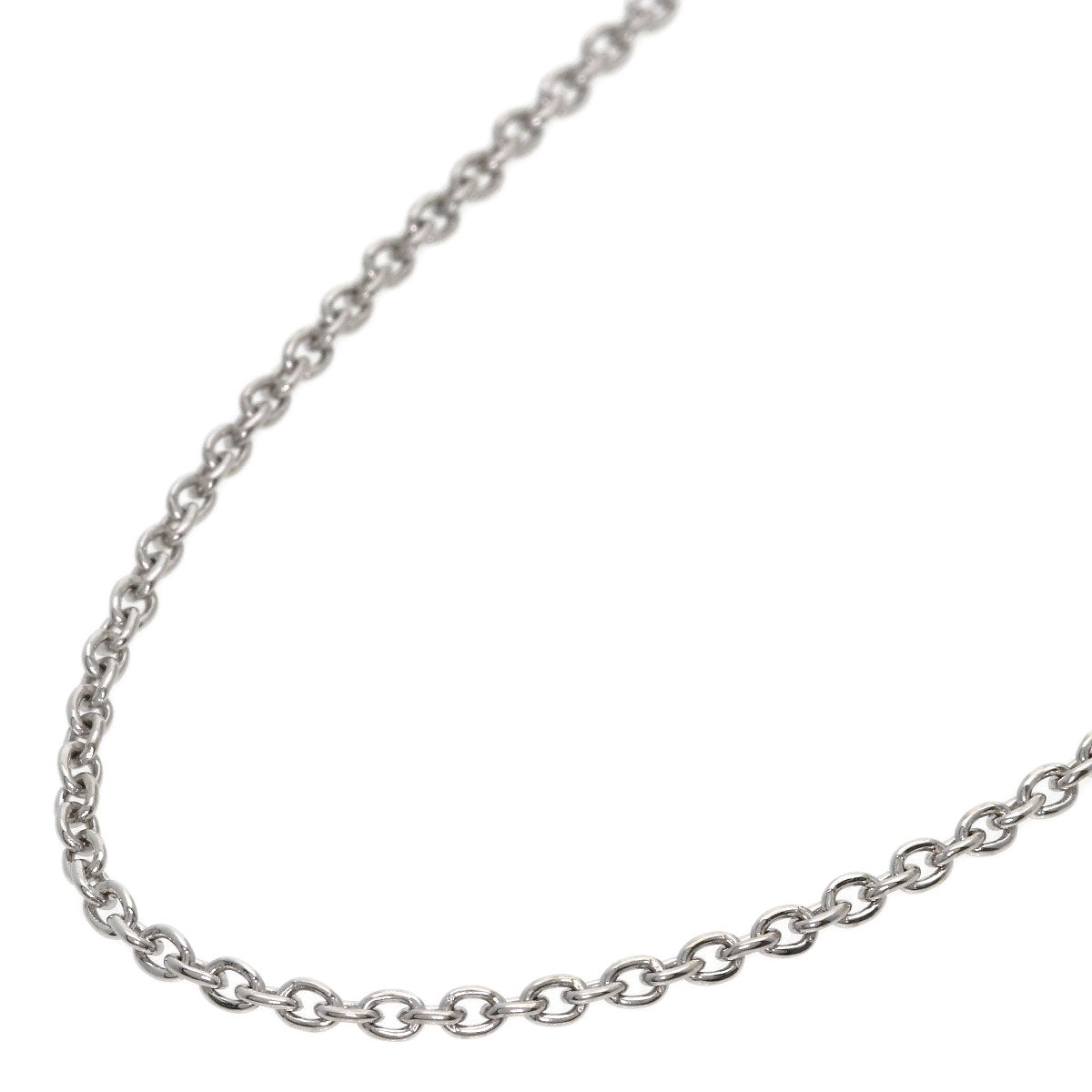BVLGARI Chain 15.7" Necklace K18 White Gold Ladies [Used]