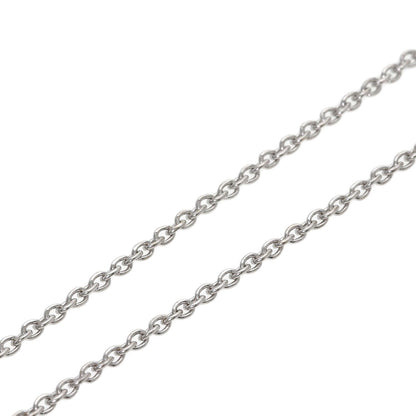 BVLGARI Chain 15.7" Necklace K18 White Gold Ladies [Used]