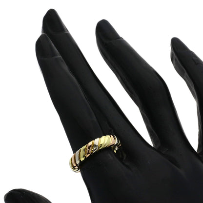 BVLGARI Tubogas Ring K18 Yellow Gold K18 White GoldLadies [Used]