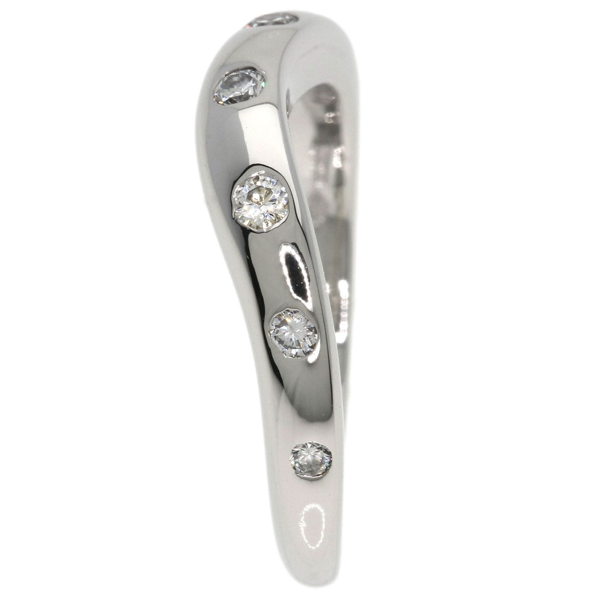 BVLGARI Corona 7P Diamond Ring Platinum PT950 Ladies [Used]