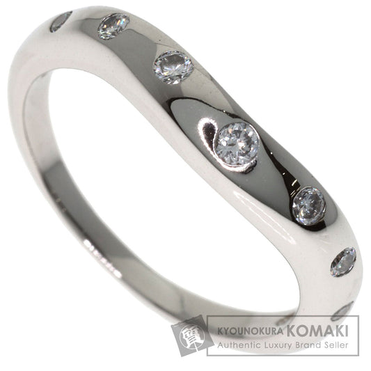 BVLGARI Corona 7P Diamond Ring Platinum PT950 Ladies [Used]