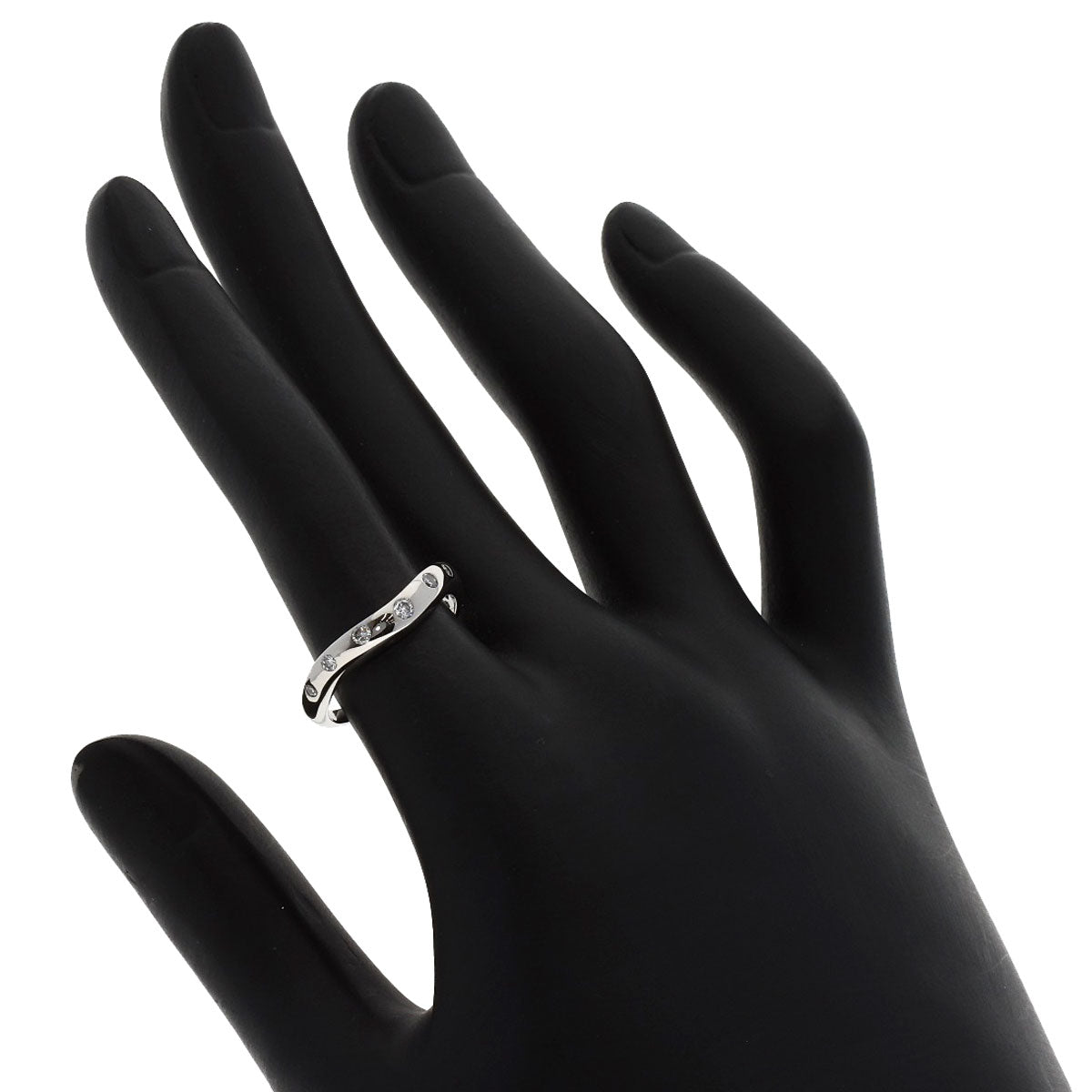 BVLGARI Corona 7P Diamond Ring Platinum PT950 Ladies [Used]