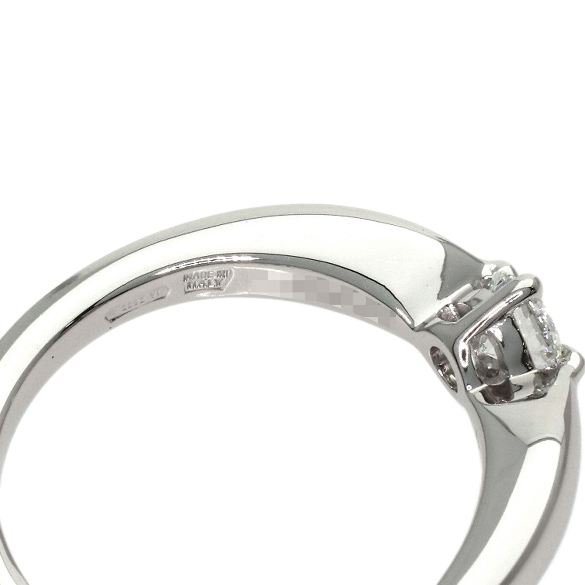 BVLGARI Dedi Carta A Venezia Diamond Ring Platinum PT950 Ladies [Used]