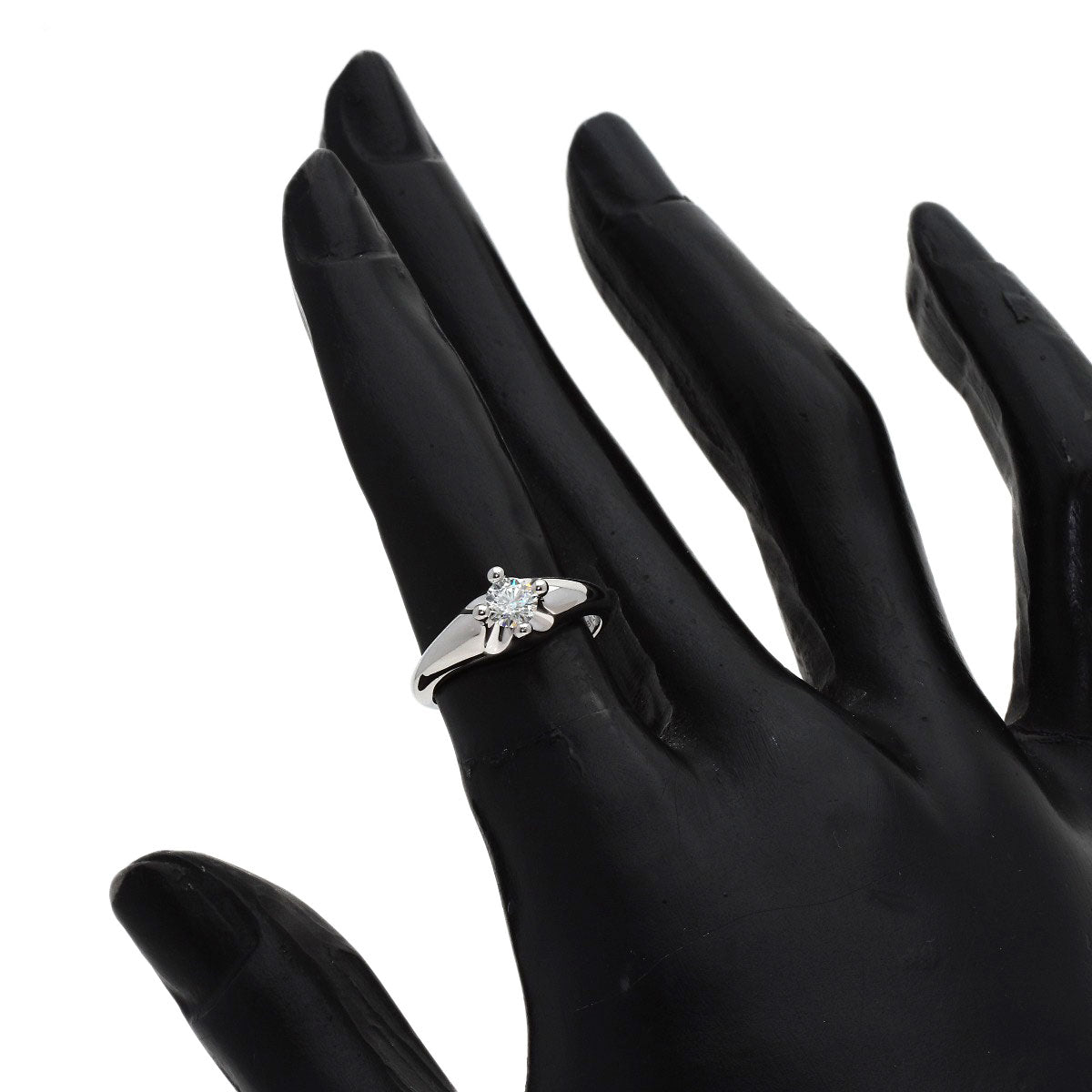 BVLGARI Corona Diamond Ring Platinum PT950 Ladies [Used]