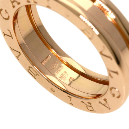 BVLGARI B.zero1 1 Band #46 Ring K18 Pink Gold Ladies [Used]