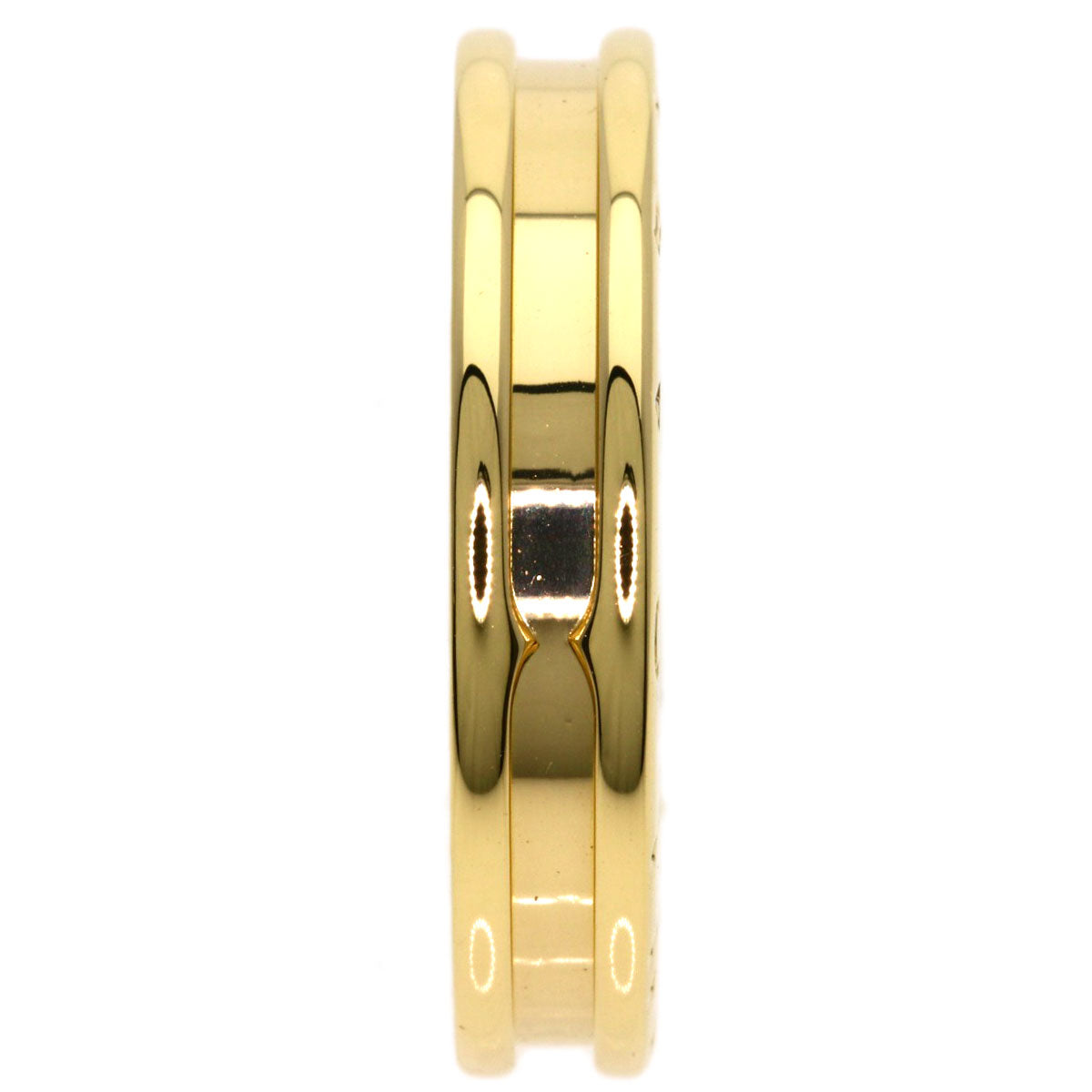 BVLGARI B.zero1 1 Band #58 Ring K18 Yellow Gold Ladies [Used]