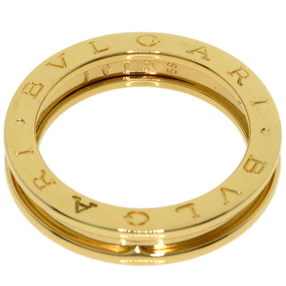 BVLGARI B.zero1 1 Band #58 Ring K18 Yellow Gold Ladies [Used]