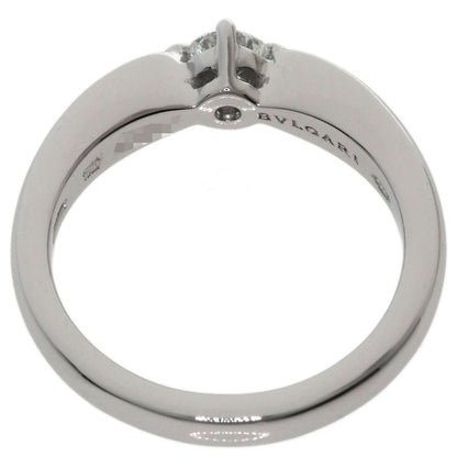 BVLGARI Dedi Carta A Venezia Diamond Ring Platinum PT950 Ladies [Used]