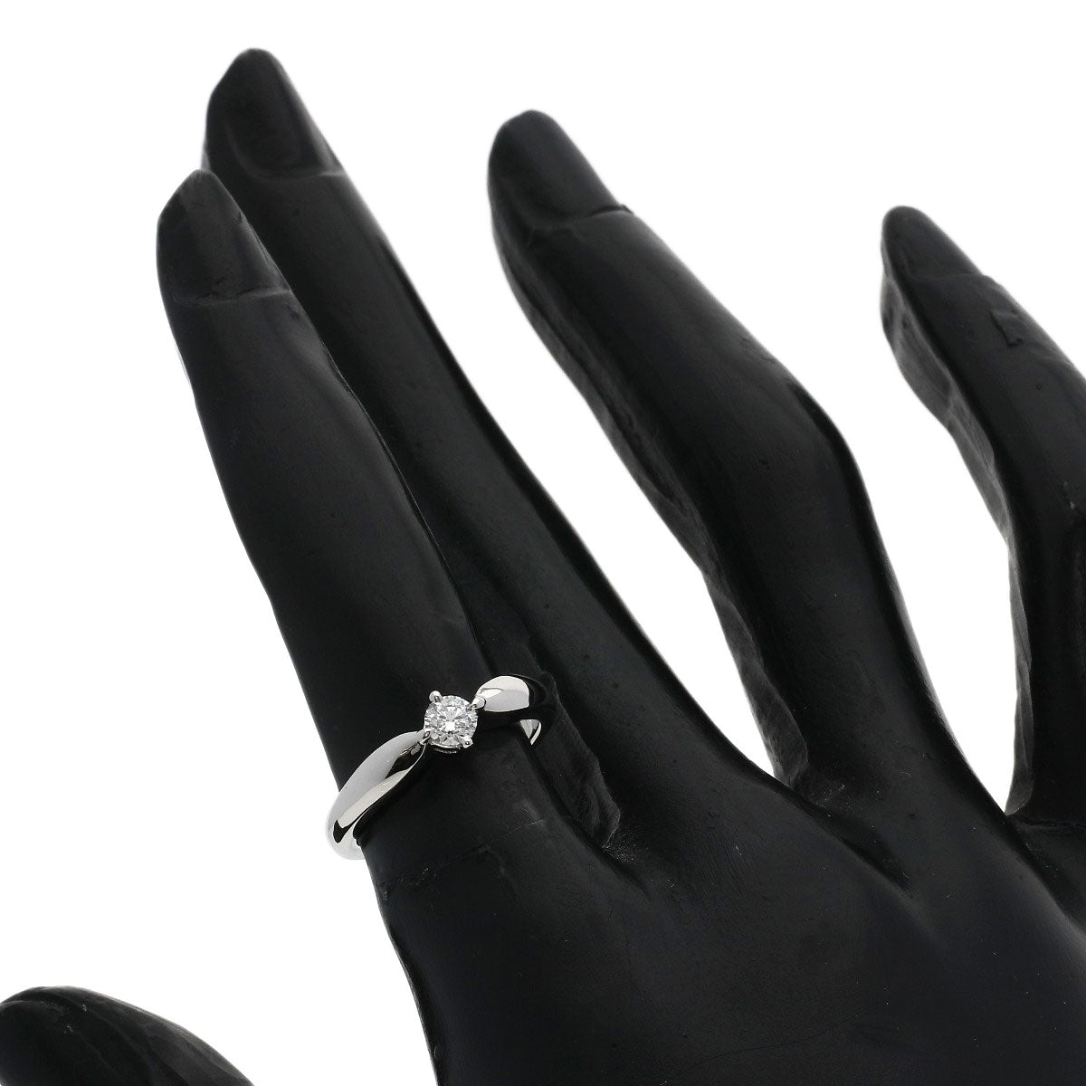 BVLGARI Dedi Carta A Venezia Diamond Ring Platinum PT950 Ladies [Used]