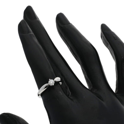 BVLGARI Dedi Carta A Venezia Diamond Ring Platinum PT950 Ladies [Used]